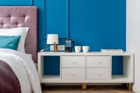 Posteľ alebo postele v izbe v ubytovaní Gagarina 33 - Colorful Studio by Noclegi Renters