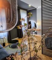 Część wypoczynkowa w obiekcie MINT Boutique Studio Apartments