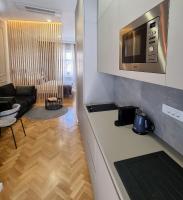 Część wypoczynkowa w obiekcie MINT Boutique Studio Apartments