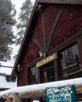 Bygningen som resortet ligger i