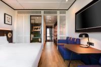 Posteľ alebo postele v izbe v ubytovaní Hotel Tres Reyes San Sebastián