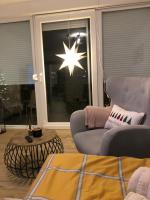 Posezení v ubytování Wolf Apartment Zagreb