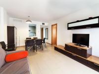 Televízia a/alebo spoločenská miestnosť v ubytovaní Apartment Marcela by Interhome