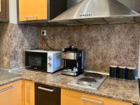 Kuchyň nebo kuchyňský kout v ubytování Apartments Iva