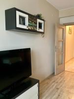 TV a/nebo společenská místnost v ubytování Apartments Iva