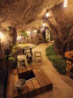 Seochon Secret Cave Houseにあるシーティングエリア