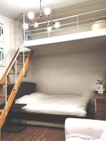 Seochon Secret Cave Houseにあるベッド
