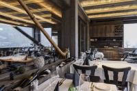 Kuchyň nebo kuchyňský kout v ubytování Hotel Restaurant Bänklialp