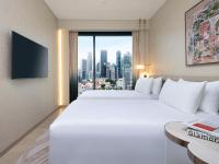 Mondrian Singapore Duxtonにあるベッド
