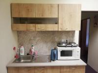 Kuchyň nebo kuchyňský kout v ubytování Apartmány Elisabeth