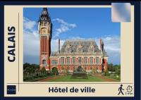 a picture of a building with a clock tower at AuKabest 3 * Proche ferry * Gare in Calais