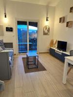 Televízia a/alebo spoločenská miestnosť v ubytovaní Appartement Duplex 4pers Climatisé - Locations VLD Camargue