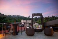 Nespecifikovaný výhled na hory nebo výhled na hory při pohledu z hotelu