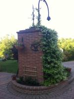 A garden outside B&B Castelvecchio