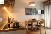 Kuchnia lub aneks kuchenny w obiekcie Haus Percha Mountain Apartments