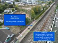 Půdorys ubytování 4* Boutique Zimmer am Düsseldorf Hafen + ÖPNV & TG