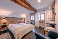 Posteľ alebo postele v izbe v ubytovaní Haus Richard Falch - Inklusive kostenloser Premium-Sommerkarte