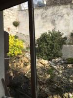 a view of a yard from a window at FLC-Sea View-Jacuzzi-3 Bedrooms-8p-Parking for 2 cars in Marseille