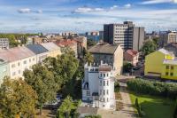 Widok na miasto Ostrawa z tego apartamentu