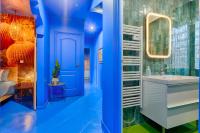 Kúpeľňa v ubytovaní Luxury Jardin Majorelle paris orly avec jacuzzi