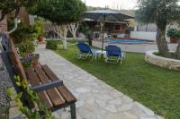 A garden outside Star Jasmine House Acharavi