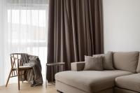 Część wypoczynkowa w obiekcie LET'S SEA - 4 Person - Premium Baltic Apartment with Sea View nad SPA access