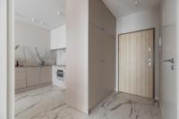 Kuchnia lub aneks kuchenny w obiekcie LET'S SEA - 4 Person - Premium Baltic Apartment with Sea View nad SPA access