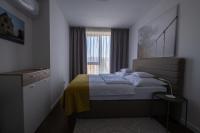 Posteľ alebo postele v izbe v ubytovaní Panoráma Bojnice