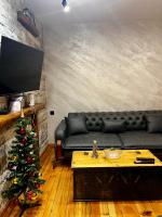 TV a/nebo společenská místnost v ubytování Krisiyasapartment