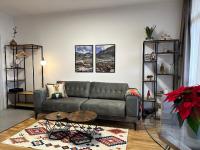 Posezení v ubytování Sana Ski apartment 702 in Flora, Borovets