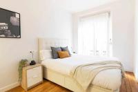Postel nebo postele na pokoji v ubytování SF21 Apartamento para 7 personas en el centro de Pamplona