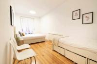 Postel nebo postele na pokoji v ubytování SF21 Apartamento para 7 personas en el centro de Pamplona