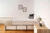 Postel nebo postele na pokoji v ubytování SF21 Apartamento para 7 personas en el centro de Pamplona