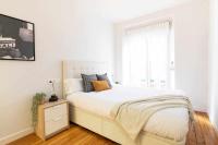 Postel nebo postele na pokoji v ubytování SF21 Apartamento para 7 personas en el centro de Pamplona