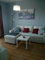 Część wypoczynkowa w obiekcie Apartamento Calle Mauricio Legendre