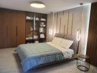 Posteľ alebo postele v izbe v ubytovaní Adell Miramare Golden Loft