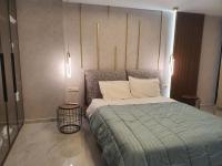 Posteľ alebo postele v izbe v ubytovaní Adell Miramare Golden Loft