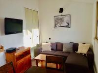 Telewizja i/lub zestaw kina domowego w obiekcie Superbe T3 climatisé calme Marina canet 2 min de la plage