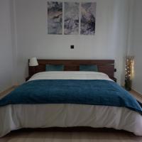 Posteľ alebo postele v izbe v ubytovaní Eva apartment