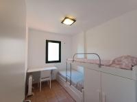 Postel nebo postele na pokoji v ubytování Apartamento con solárium en Marina Sant Jordi (MSJ81)