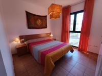 Postel nebo postele na pokoji v ubytování Apartamento con solárium en Marina Sant Jordi (MSJ81)