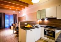 Kuchyňa alebo kuchynka v ubytovaní Apartments Dolomit-Royal