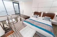 Posteľ alebo postele v izbe v ubytovaní Apartamenty Almar Marine