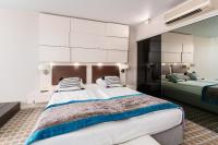 Posteľ alebo postele v izbe v ubytovaní Apartamenty Almar Marine