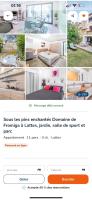 Plán poschodí v ubytovaní Le Domaine de Fromiga