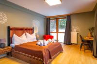 Posteľ alebo postele v izbe v ubytovaní Kinderhotel Appelhof