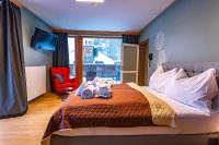 Posteľ alebo postele v izbe v ubytovaní Kinderhotel Appelhof