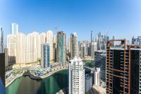 Půdorys ubytování Spacious, Modern Studio in Marina Dubai