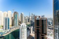 Půdorys ubytování Spacious, Modern Studio in Marina Dubai