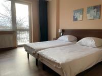 Motel Pieprzykにあるベッド